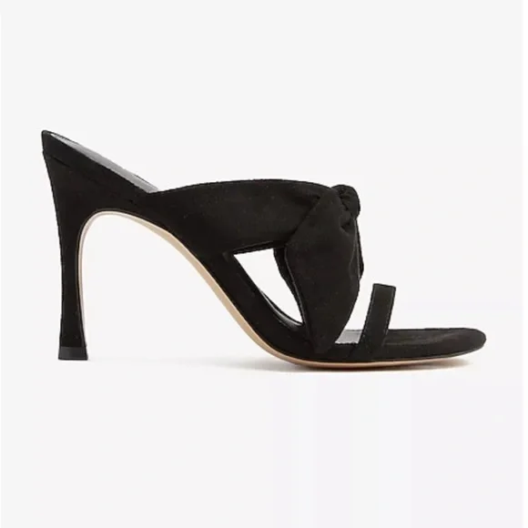 Express Black Slip On Sandals In Black- Size 9.5- New!!!🖤 - Picture 2 of 4